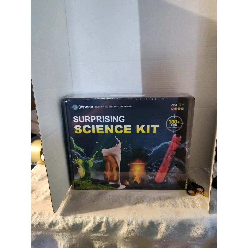 Japace Surprising Science Kit 100+‎ Cool Experiments New STEM 4+